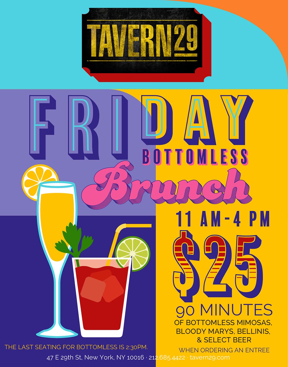 BOTTOMLESS BRUNCH
